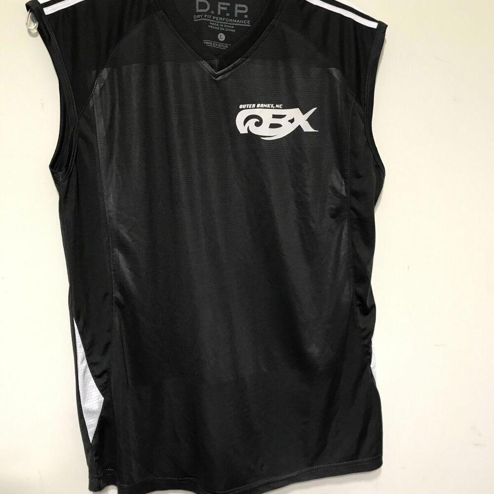 DFP Dry Fit Performance Tank Mens Size L Gray Outer Banks - Picture 4 of 9
